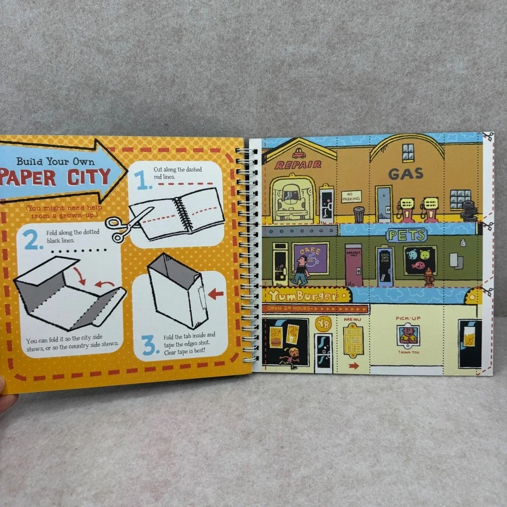 Klutz Chicken Socks Clothespin Cars Activity Book Kit Kids DIY Craft Toy Kidcore